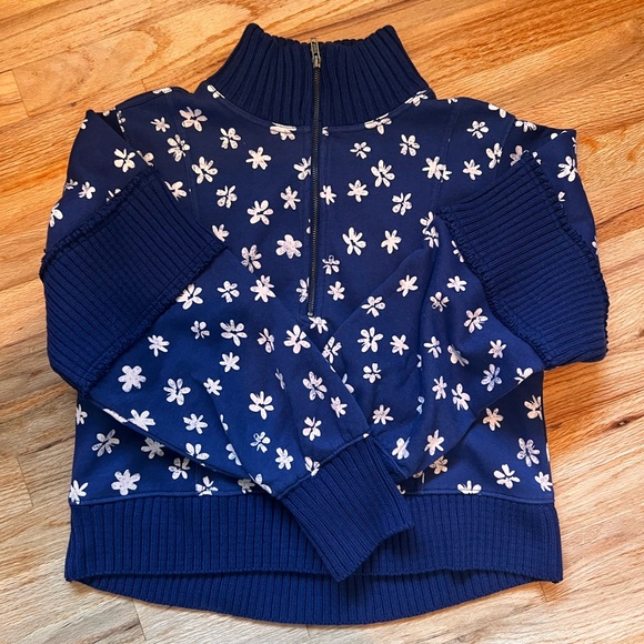 NWT Anthropologie Daily Practice Indy Half Zip Pullover Sweatshirt - Picture 7 of 10